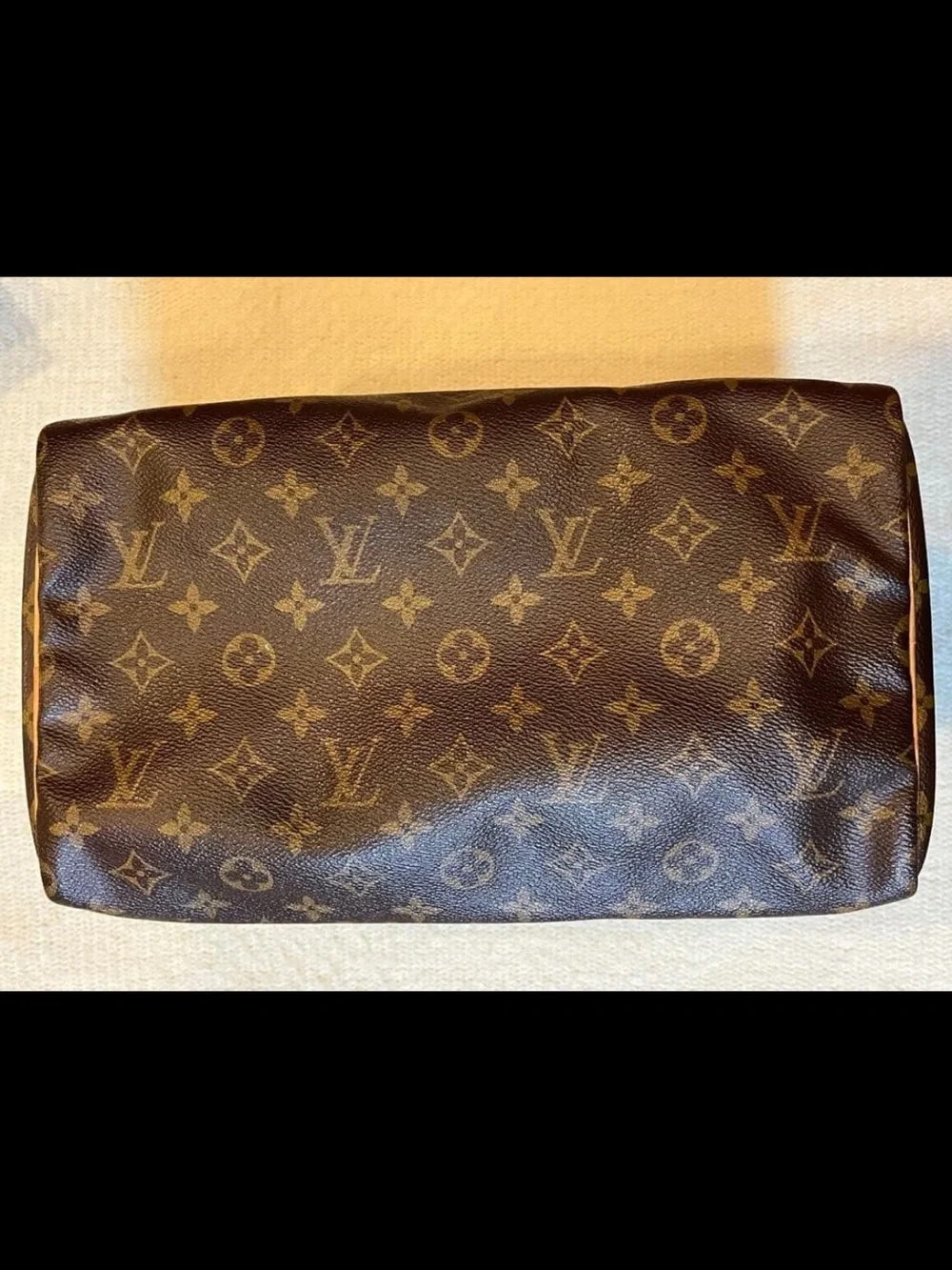 Louis Vuitton Brown Monogram Canvas Speedy Satchel